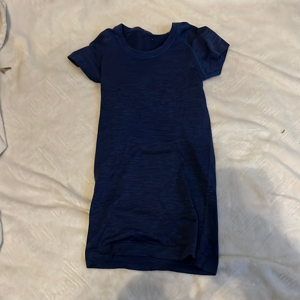 Dark Blue Lululemon Swiftly Tech Long Size 2